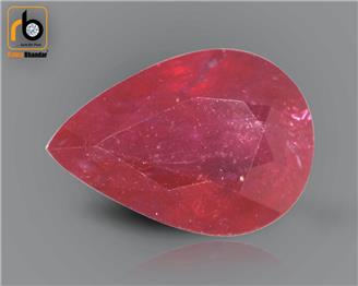 NATURAL RUBY (MANAK) (HEATED & TREATED) (MH) 1.26 CRT ( 29358 )
